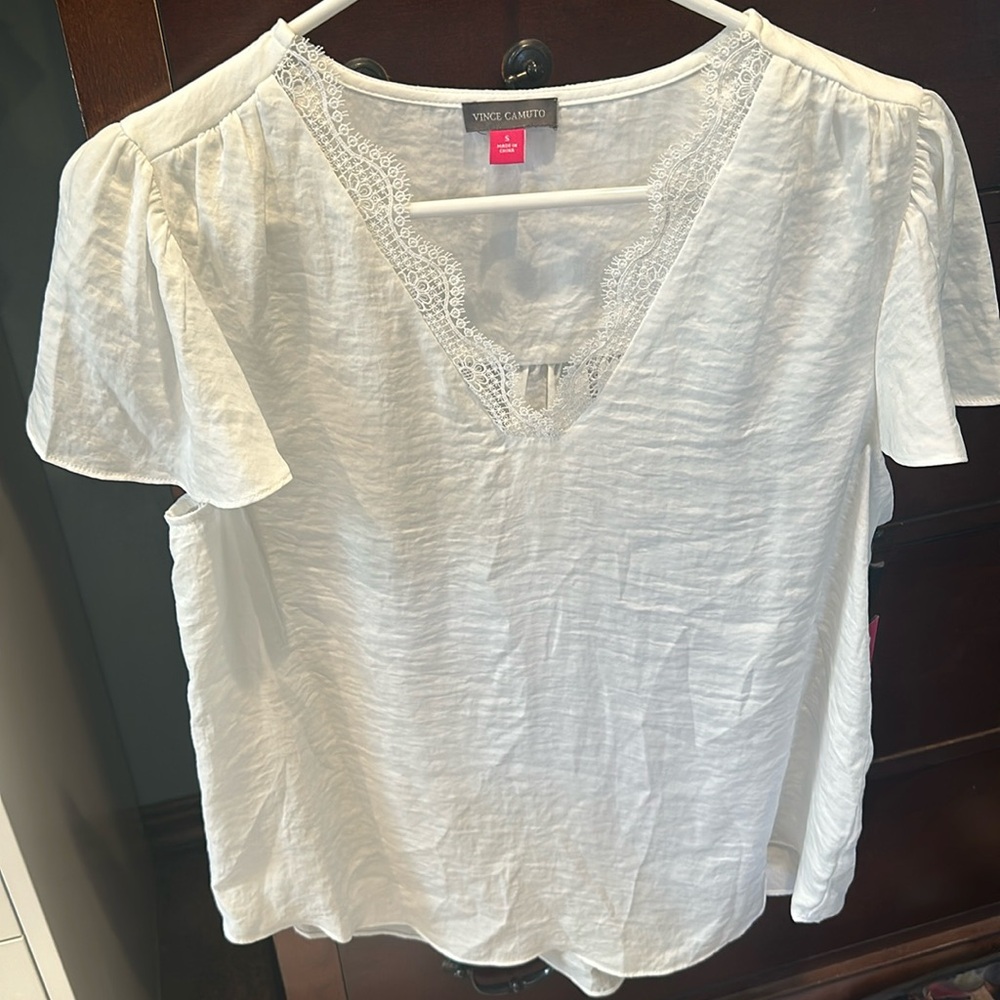 Midsummer medley blouse - Vince Camuto